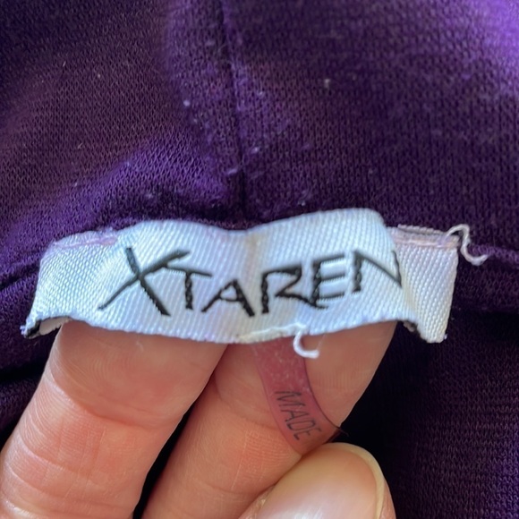 XTERAN Hooded Wrap Front Tie Cardigan - Picture 11 of 11